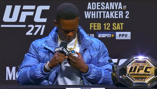 The Chain of Champions Legacy Continues with a Custom NFT Chain for the World Champion Israel Adesanya